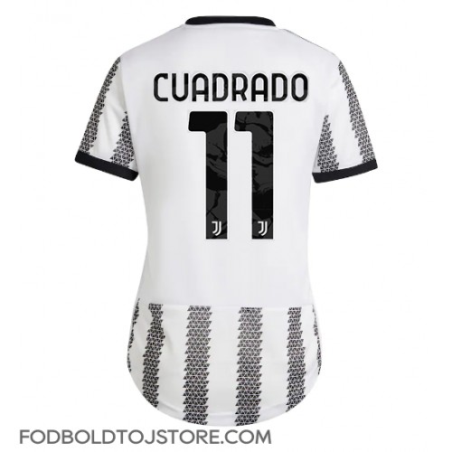 Juventus Juan Cuadrado #11 Hjemmebanetrøje Dame 2022-23 Kortærmet